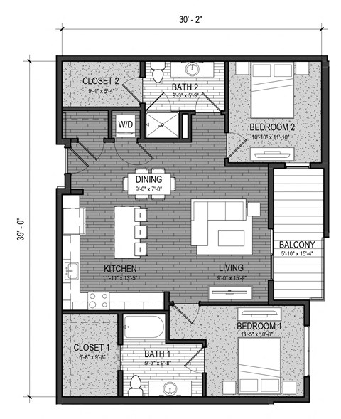 115 Wilcox Street Studio-3 Beds Apartment for Rent - Photo Gallery 44